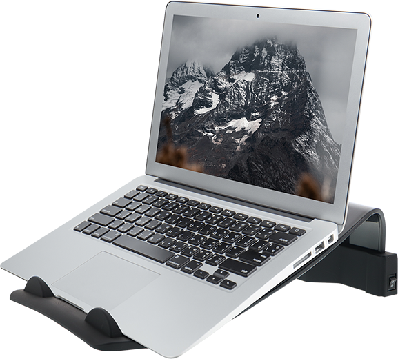 KLIPXTREME BASE PARA LAPTOP DE 17" 4 PUERTOS USB (KNS-110B)