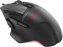 ASTRA MOUSE GAMRGB ALAMBRICO USB 8 BOTONES DPI 12800