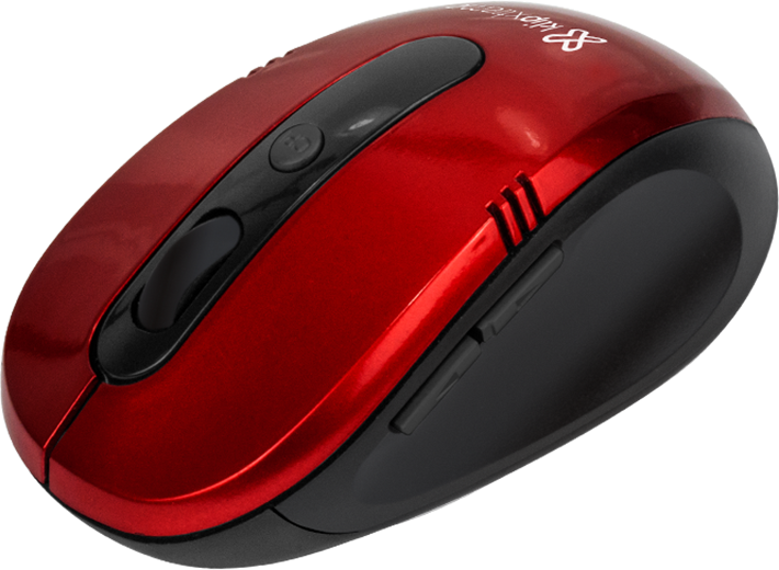 KLIPXTREME MOUSE OPTICO 1600DPI 3D WIRELESS 6 BOTONES