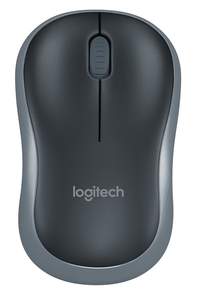 LOGITECH MOUSE INALAMBRICO M185 GRIS