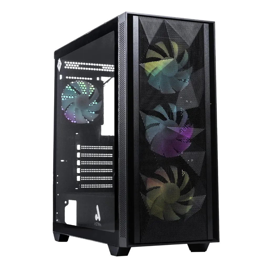 ASTRA CASE GAMING E22 3 FAN RGB NEGRO