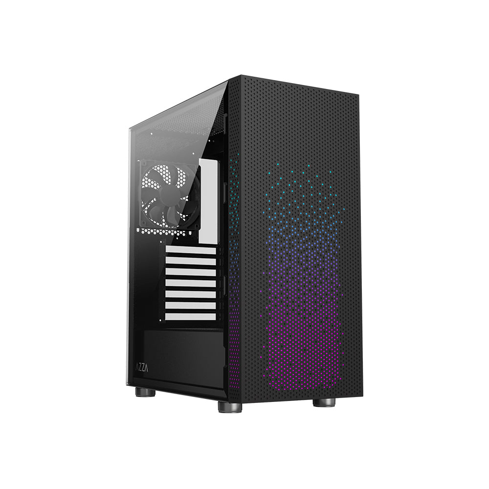 AZZA CELESTA 340F MID TOWER ATX mATX ITX TEMPLADO USB3