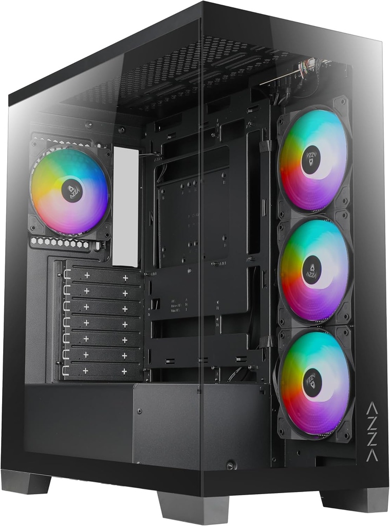 AZZA COVE 570B MID TOWER ATX mATX ITX TEMPLADO USB3