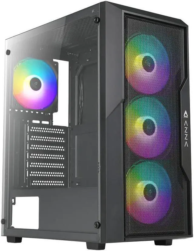 AZZA FIGHTER 290 MID TOWER ATX mATX ITX TEMPLADO USB3