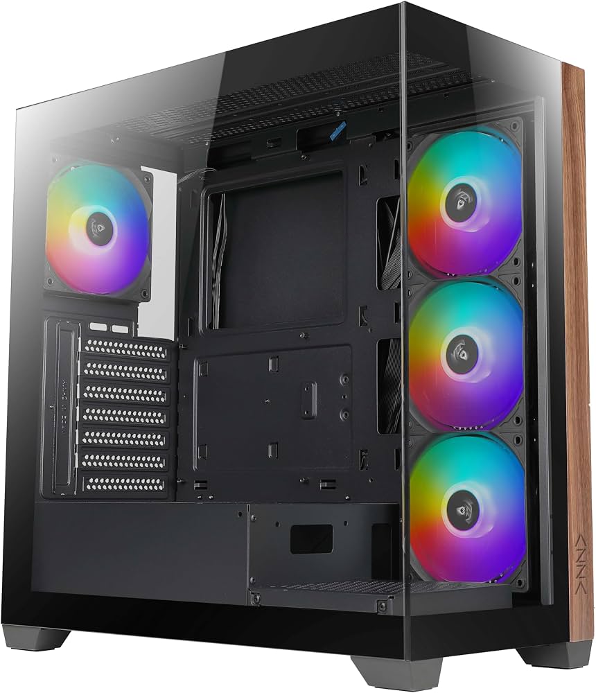 AZZA NEPTUNE 491 MID TOWER ATX mATX ITX TEMPLADO USB3
