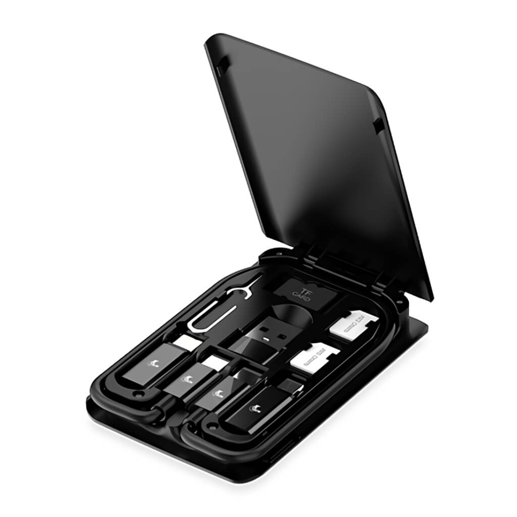 XTECH ESTUCHE MULTIFUNCIONAL ALMACENAMIENTO C/ CABLE