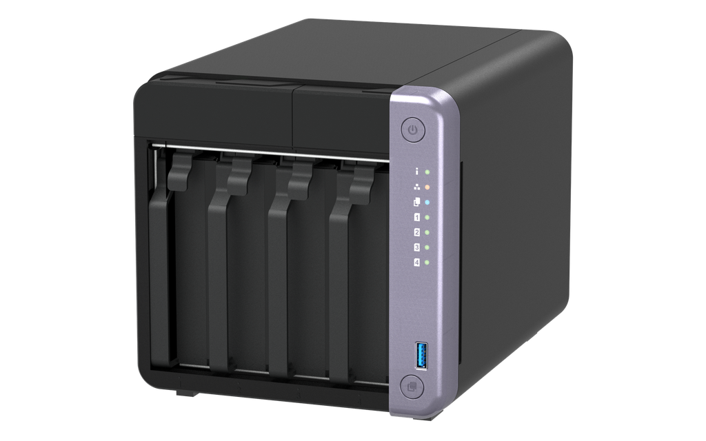 QNAP TS-432X3 4BANAS W/HWPERP ENCRYPT 4CORE 1.7GHZ 4GB