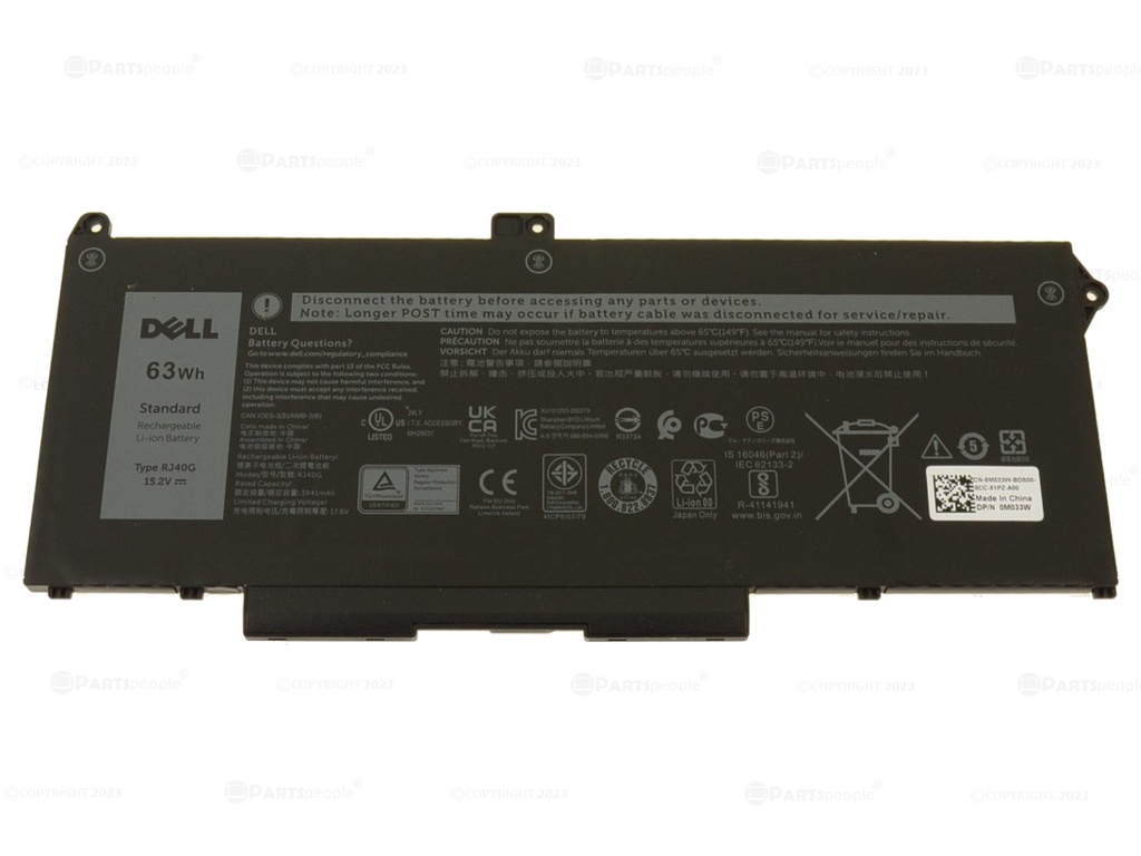 DELL BATERIA LATITU5420 5520 PRECISION 3560 RJ40G