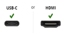 CABLE VIDEO USB A HDMI PC LAPTOP A PROYECTOR MONITOR HDTV