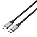 XTECH CABLE USB-C MACHO A USB-C MACHO 30AWG + 20AWG 3