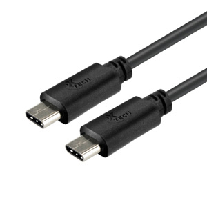 XTECH CABLE CONECTOR USB-C MACHO A USB-C MACHO 5