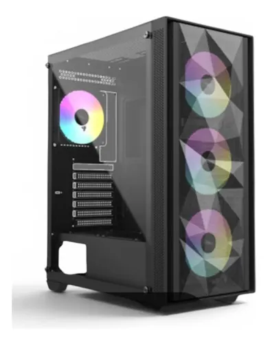 ASTRA CASE GAMING E22 3 FAN RGB NEGRO
