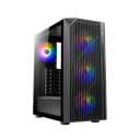 AZZA SOURCE 203A02 MID TOWER ATX mATX ITX TEMPLADO