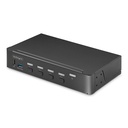 DIAMONDTIGER CONMUTADOR KVM 4 - PANTALINTERRUPTOR KVM