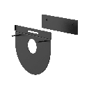 LOGITECH SOPORTE PARED CONTROLADOR TACTIL LOGTECH TAP