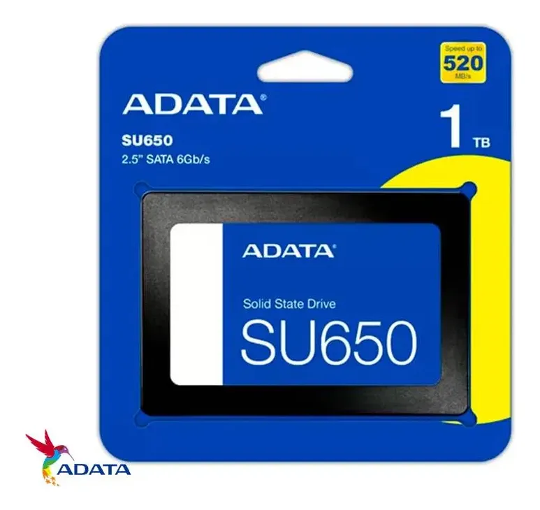 ADATA DISCO DURO ESTADO SOLIDO SU650 2.5" 1TB NAND SATA 3.0