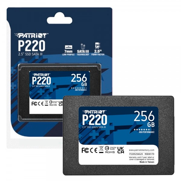 PATRIOT DISCO DURO DE ESTADO SOLIDO 2.5" 256GB 3D NAND SATA