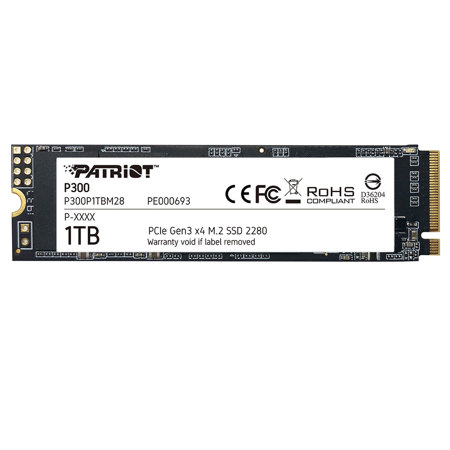 PATRIOT DISCO DURO ESTADO SOLIDO M.2 1TB PCIe GEN3x4 NVMe