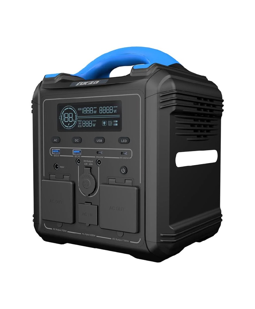 FORZA TITAN 700 W GENERADOR ELECTRICO LAPTOP AC