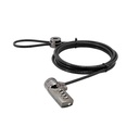 GUAYA SEGURIDAD UNNO TEKNO PARA PORTATIL (KL6005BK)