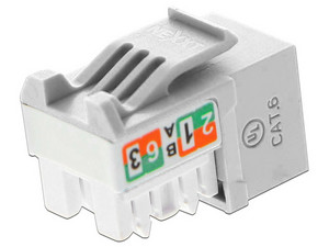 NEXXT KEYSTONE JACK RJ45 TIPO 110 CAT 6 BLANCO