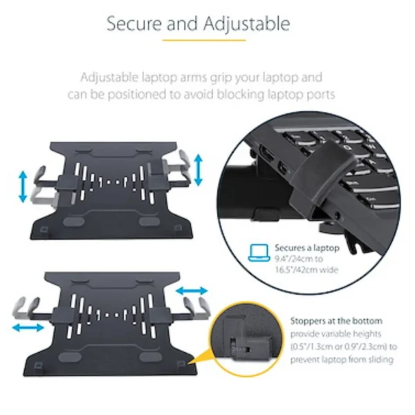 ASTRA SOPORTE AJUSTABLE ACERO MONITOR 17"-32" LAPTOP