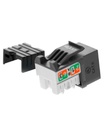 NEXXT KEYSTONE JACK RJ45 TIPO 110 CAT6 S/FTP NEGRO
