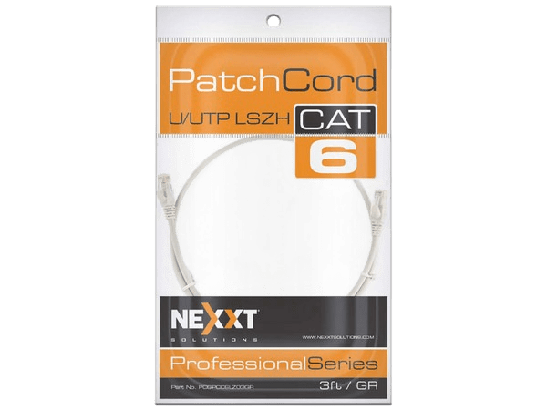 NEXXT PATCH CORD (AB362NXT06) U/UTP CAT.6A 4