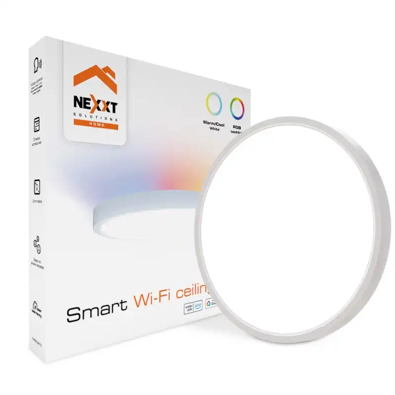 NEXXT LAMTECHO INTELIGENTE WIFI LUZ BLANCA ANILLO