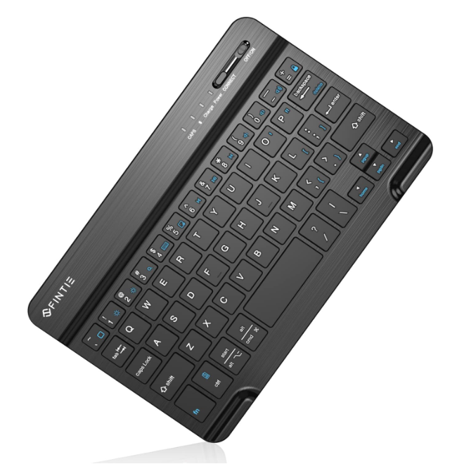 FINTIE TECLADO BT ESTUCHE IPAD SAMSUNG GALAXY BOOK