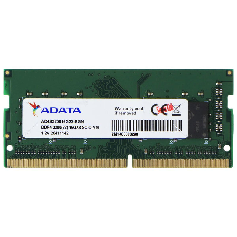 ADATA MEMORIA 16GB DDR4 SODIMM 3200MHz