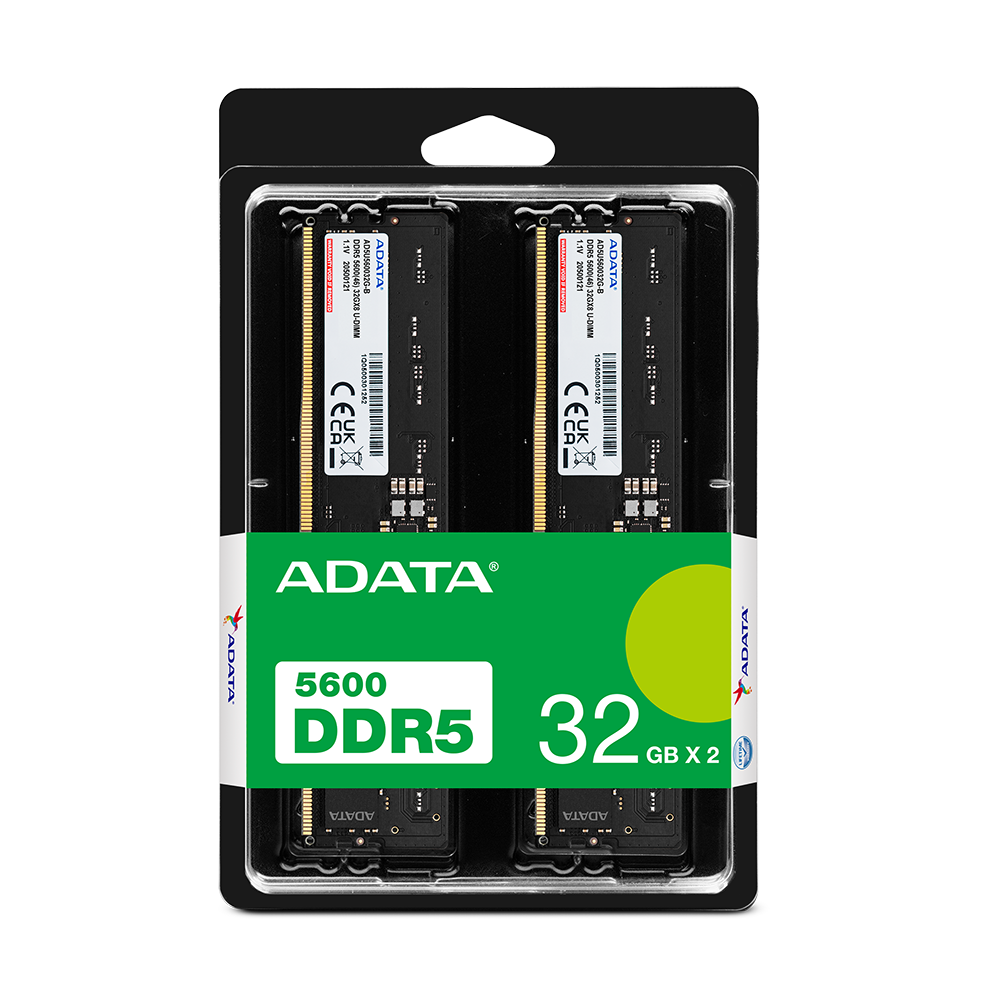 ADATA MEMORIA 32GB DDR5 UDIMM MODULO 5600 MT/s