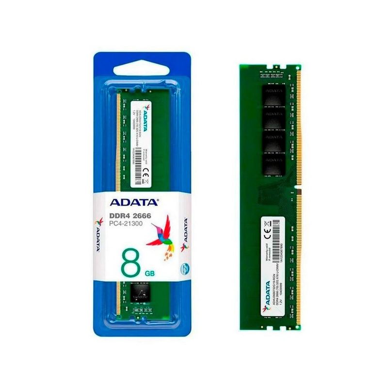 ADATA MEMORIA 8GB DDR4 UDIMM 3200MHz