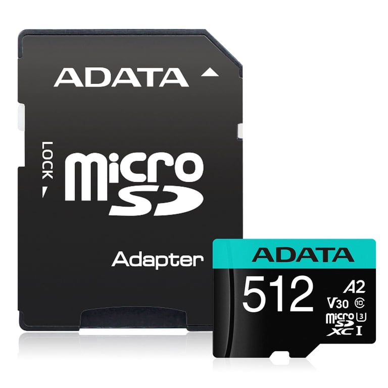 ADATA MEMORIA MICRO SDXC UHS-I U3 V30 512GB 100/85 MB/s