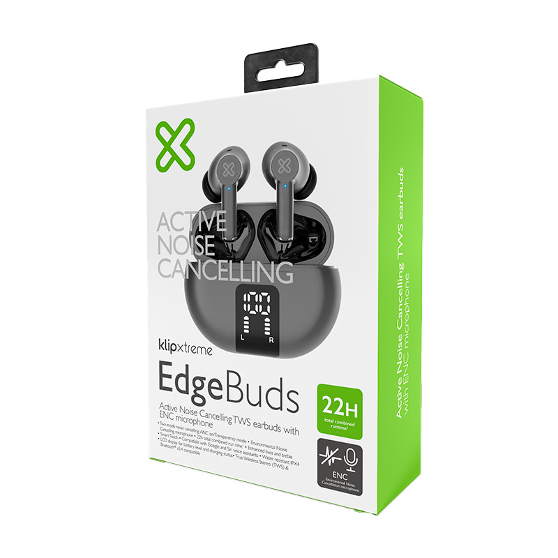 KLIPXTREME AUDIFONOS WIRELESS EDGE BUDS INTRAURAL ANC