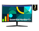 SAMSUNG MONITOR ESSENTIAL 24" FHD CURVED 100Hz