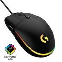LOGITECH MOUSE ALAMBRICO G203 GAM6 BOTONES / LIGHTSYNC