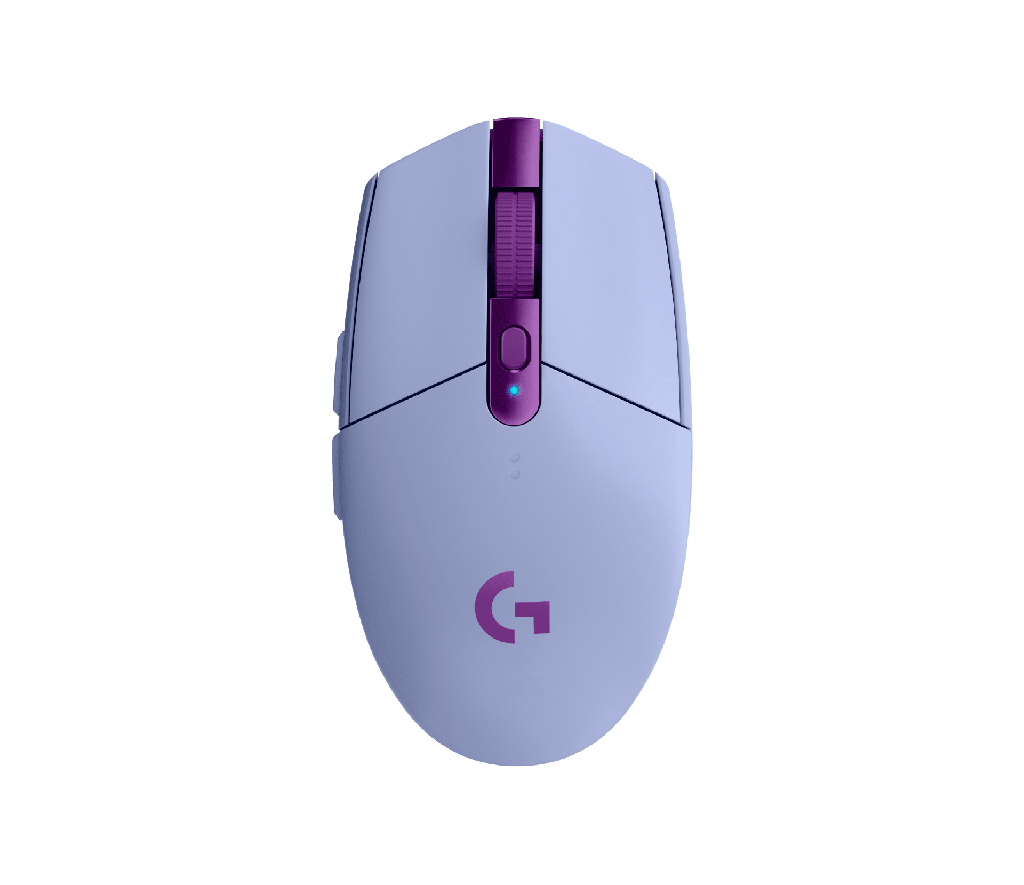 LOGITECH MOUSE WIRELESS G305 GAM6 BOTONES LIGHTSPEED LILA