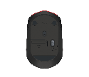 LOGITECH MOUSE WIRELESS M170 3 BOTONES ROJO NEGRO