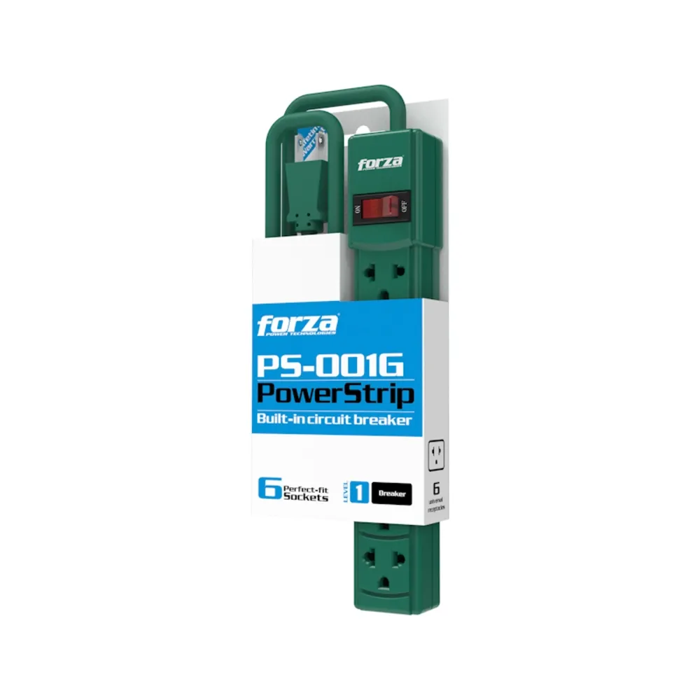 FORZA REGLETA 2200W 6 TOMAS 110V/220V NEMA 6 UNIVERSAL