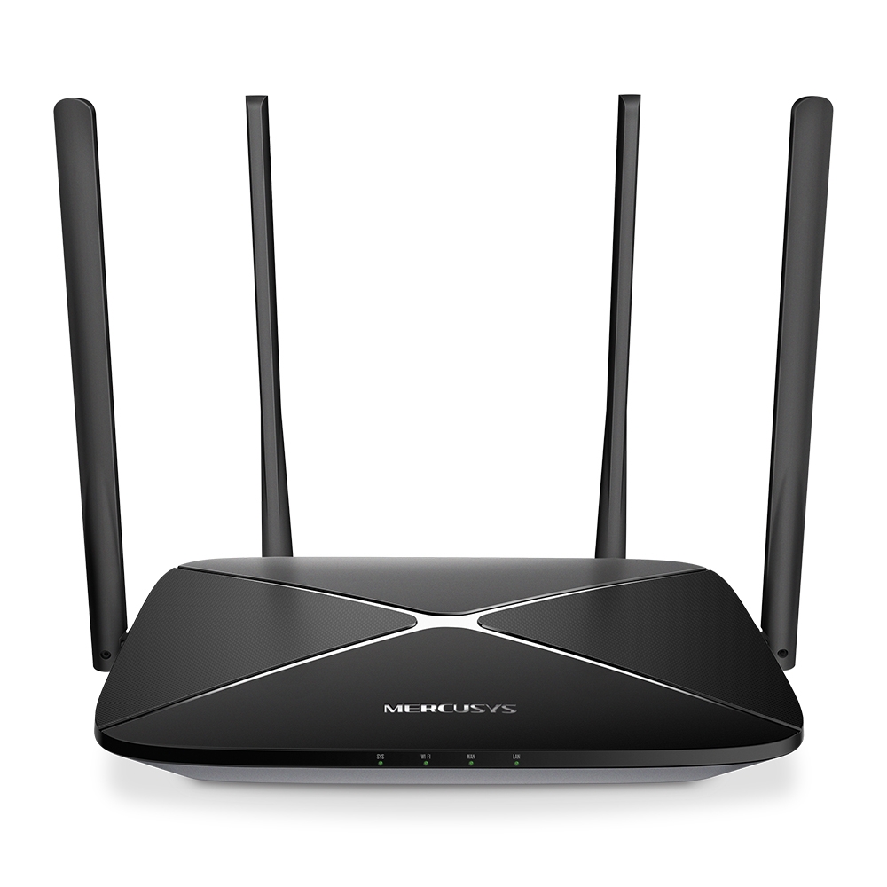 MERCUSYS ROUTER WIRELESS AC1300 DUAL BAND GBE 4 ANTENAS
