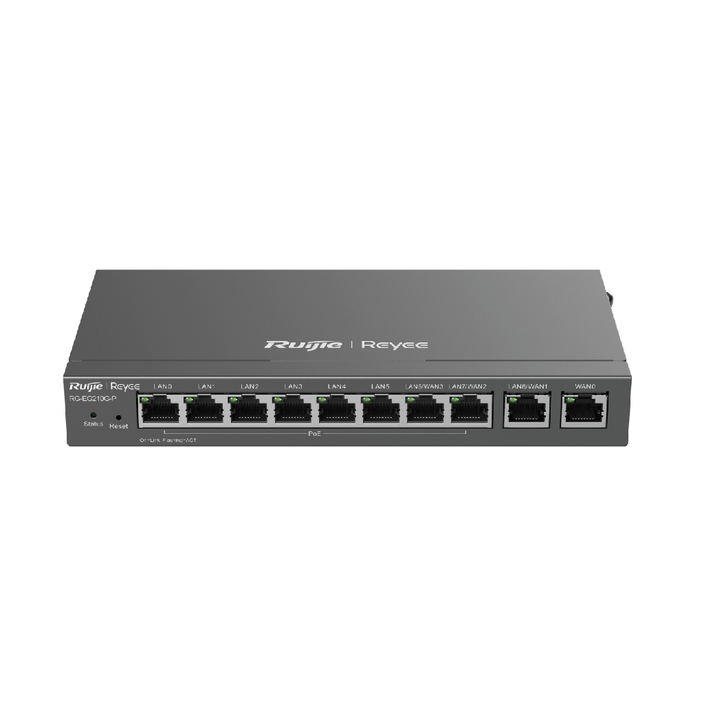 RUIJIE REYEE ROUTER 10 PUERTOS GBE ADMINISTRABLE