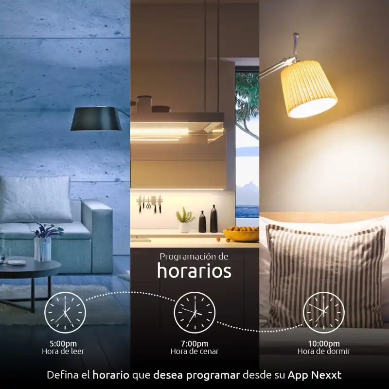 NEXXT BOMBILLO INTELIGENTE LED 110V-A19 WIFI