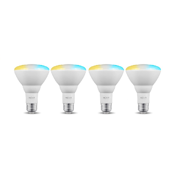 NEXXT BOMBILLO LED 110V-BR30 REGULABLE WIFI BLANCO 4 PACK