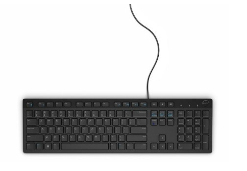 [KB216BKUS] DELL TECLADO ALAMBRICO USB INGLES (KB216-BK-US)