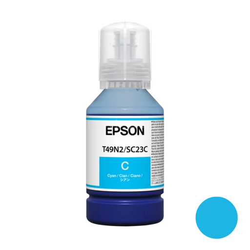 [T49H200] EPSON BOTELTINTA EPSON T49H 140ML CYAN PLOTTER