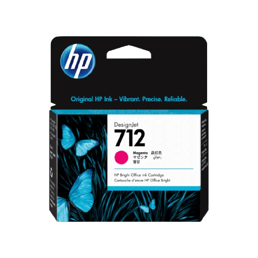 [3ED68A] HP CARTUCHO DESJET 712 ROJO 29ml T210, T230, T250