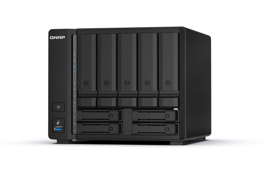QNAP NAS SERVIDOR 9 BAHIAS RYZEN V1500B 4C/8T 32G DDR4 RAM