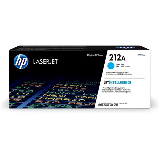 [W2121A] HP TONER LASERJET 212A AZUL IMP M554, M555, M578