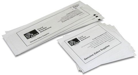 [105999-310-01] ZEBRA KIT DE LIMPIEZA ZC100 ZC300 2 TARJETAS